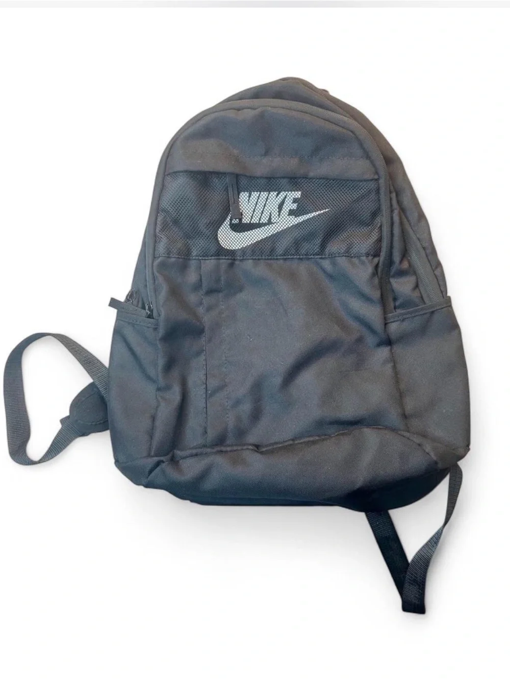 Nike Black Sport Backpack with White Logo - Men's